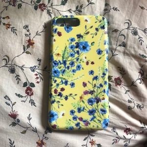 Velvet Caviar Blue and Yellow Floral Case iPhone